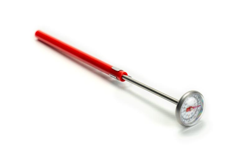 Soil and compost Thermometer with case