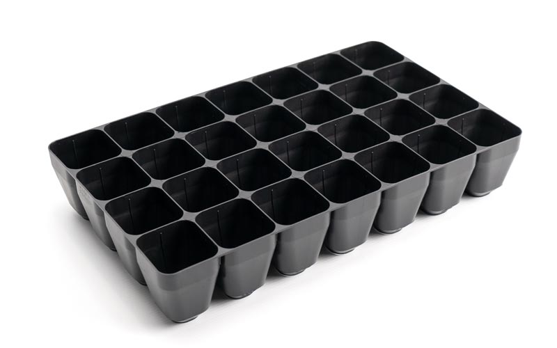 sturdy large Module tray 28 cell seed tray