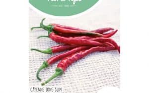 spanish hot pepper cayenne long slim