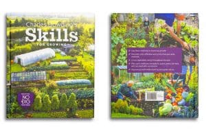 Skills for growing by Charles Dowding front and back cover